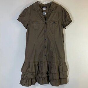 Venus Body Central Cargo Utility Dress Size 12.